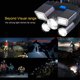 thumbnail image 5 of Lámpara de cabeza. Linterna frontal LED recargable por USB. Linterna de cabeza ultrabrillante. Faros delanteros para adultos, camping, actividades al aire libre y trabajo con casco. Faro con zoom, 5 of 5