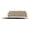 Camel, variant on Pemberly Row 86-inch Teak Deep Seating Outdoor Sofa with Melon Cushion