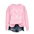 thumbnail image 4 of TaTaai Hoodies Shirts for Women Early Fall Long Sleeve Tops Vintage Graphic Outfits Tops Fashion Pullover Tees Gift, 4 of 5
