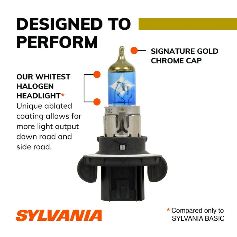 Sylvania Automotive H13 SilverStar zXe Gold Halogen Headlight Bulb