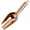 Z-Bronze, variant on Stainless Steel Ice Scoop Set of 1, 6oz/12oz/24/oz/36oz Metal Food Scoop Utility Scooper for Bar, Kitchen, Banquet, Garden Tool, Beach Shovel, Mirror Finish & Dishwasher Safe(Silver1,8.4x2.9")