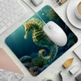 thumbnail image 2 of Sea Horse Printed Square Desk Mat Gaming Mouse Pad with Non-Slip Rubber Bottom - 8.3x9.8 Inch Office and Gaming Mouse Pad, 2 of 6