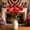 Red, variant on QuanTara Independence Day Hand Bouquet, 21.3in Small Bouquet with Bowknot, Red White Blue Fake Flowers, Simulation Flower Bouquet, for Parades, Parties, Centerpiece, No Maintenance, Handheld Decor