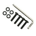 thumbnail image 3 of Wing Spoiler Center  Kit, Black Painted Rustproof 23155297 Spoiler Wickerbill Center  Steel  For Cars, 3 of 8