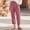 Red plus size capri pants for women a1, variant on Cagogo Women Plus Size Capri Pants High Waisted Straight Leg Casual Trousers with Pockets Solid Summer Everyday Wear Lounge Party Bottoms, Army Green S