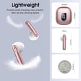 thumbnail image 4 of Wireless Earbuds, 2026 Bluetooth 5.4 Earphones In Ear 3D Stereo, Bluetooth Headphones with 4 ENC Noise Cancelling Mic, 40H Deep Bass IP7 Waterproof Headset Comfortable Earbuds for Work,Sport Rose, 4 of 8