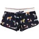 thumbnail image 1 of P.J. Salvage Womens Cozy Dogs Pajama Shorts, navy, S, 1 of 2
