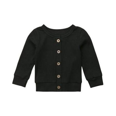 

Causal Coat Kids Baby Girls Long Sleeves Knitted Cardigan Sweaters Button Knitted Tops Sweater Tops Baby Jacket Baby Boy Knitted Sweater Cardigan Tops