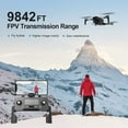 Holy Stone Drone HS600 with 4K Camera 2Asix Gimbal EIS 3KM FPVDrone