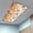 Yellow Orange, variant on Thanksgiving Fall Pumpkins Fluorescent Light Covers, Orange Maple Leaf Autumn Magnetic Light Covers for Ceiling Lights, Fluorescent Ceiling Shade Filters for Classroom Bedroom Office 4x2Ft x 4PCS