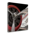 thumbnail image 2 of Tangletown Fine Art 'Travel by Air Dark II' Painting Print on Canvas, 2 of 2