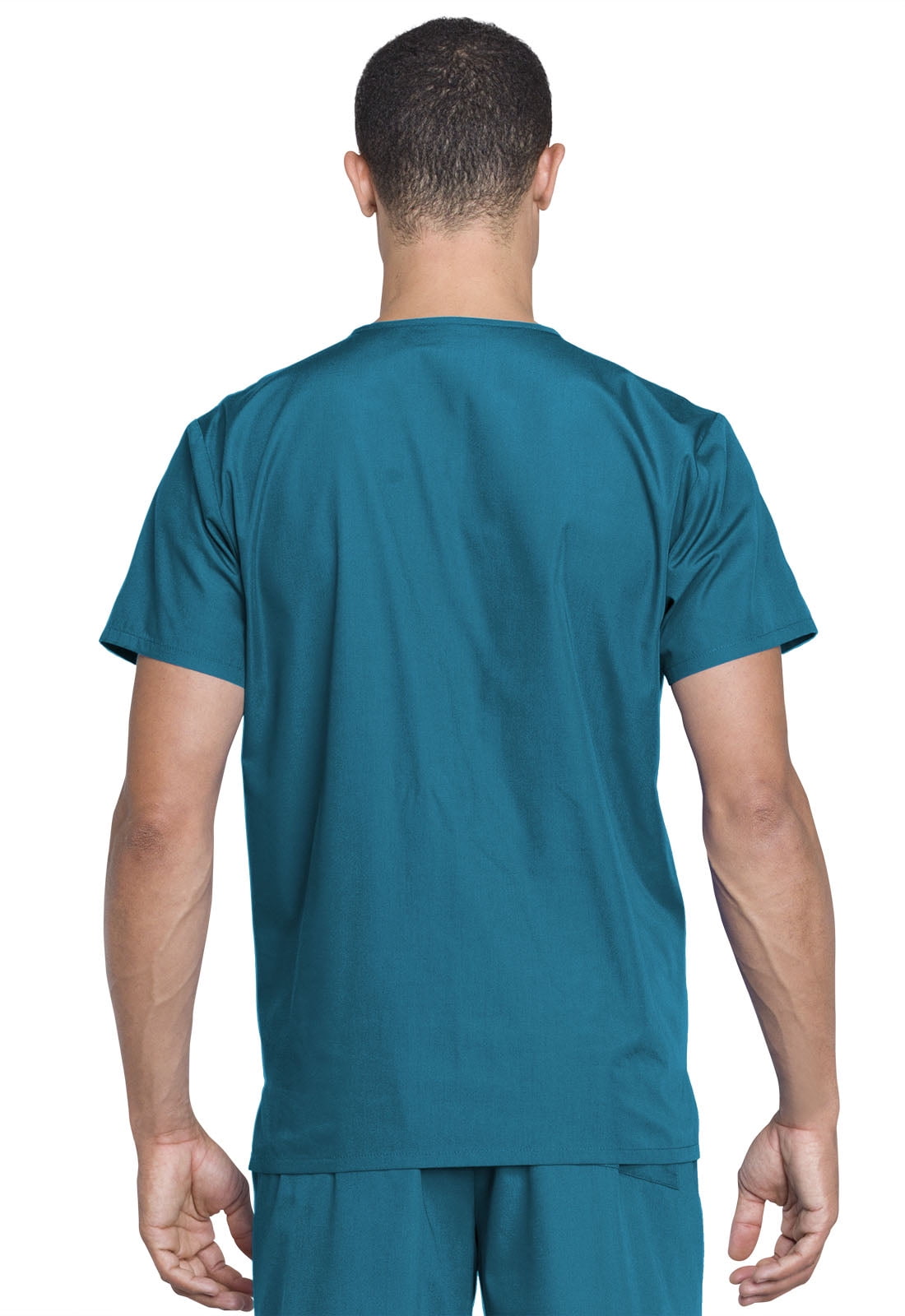 Cherokee Men and Women Scrub Set Modern Fit Top and Drawstring Waist Pant - WW530C