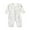 White A, variant on THDHVS Newborn Casual Outfits,Summer Onesies for Newborn ,Newborn Thin Cotton Clothes Long Sleeve Air-conditioned Crawling Clothes Clothes White 0-1 Month