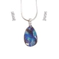 thumbnail image 4 of FREE SOUL STERLING SILVER NATURAL AUSTRALIAN SOLID BOULDER OPAL NECKLACE, 4 of 5