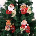 thumbnail image 2 of Gibobby 1 Uds. Colgante de personaje clásico de Navidad decoración de árbol de Navidad y coche regalo de Navidad creativo colgante decoración de árbol de Navidad(B), 2 of 5