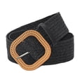 thumbnail image 1 of Cinturón de Cintura Yuyangstore Bohemia Hebilla de Resina Negro, 1 of 7