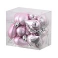 thumbnail image 4 of Adornos Colgantes de Navidad 12 Piezas Perfecl Corazón Rosa, 4 of 8