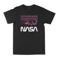 thumbnail image 1 of NASA Explore More Planets Black Medium T-Shirt, 1 of 2
