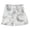 Crescent-shaped Pattern, variant on (3-14 years) One-Piece Boys' Swim Board Shorts with Lining for Beach and Home Use, Dinosaur Pattern 3T