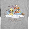 thumbnail image 3 of Winnie the Pooh - Merry Christmas Tigger and Pooh - Juniors Cropped Graphic T-Shirt, 3 of 5