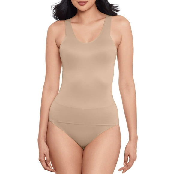 Miraclesuit Back Wrap Shaping Tank - 2433 (Warm Beige, XXL)
