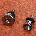 thumbnail image 4 of MYG Silver Strap Button Locks for Guitar Ukulele Mandolin Easy Installation, 4 of 10