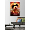 thumbnail image 2 of Disney Pixar The Incredibles 2 - One Sheet Wall Poster with Wooden Magnetic Frame, 22.375" x 34", 2 of 3