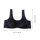 thumbnail image 2 of unbranded Brasier Negro Sin Con Sin Costuras Y Frontal Para Mujer, 2 of 5