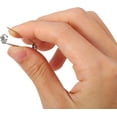 thumbnail image 2 of 50Pcs Pack Bar Pins Brooch Lock Brooch Pin Backs Safety Clasps Rolling Catch for DIY Craft Silver Color Different Size[25mm], 2 of 7
