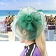thumbnail image 1 of Sombrero de flores Jadeshay con cintas de malla y tocado de fiesta, 1 of 8