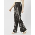 thumbnail image 2 of Moomaya Straight Loose Fit Printed Rayon Pant - Women's Trendy Straight Pant, 2 of 9