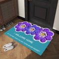 thumbnail image 5 of Clearance! Fanshiluo Flower Door Special-Shaped Floor Mat,Can Be Cut And Scraped Mud Entry Door Nnon-slip Mat,Welcome Floor Doormat 23.62 X 15.75in Non Slip Floor Mat Summer Holid, 5 of 8