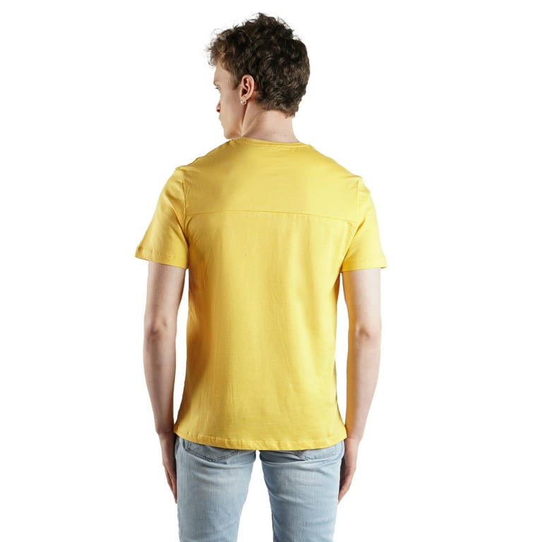 Plain top yellow tee