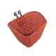 thumbnail image 5 of Cesta de bicicletas Canasta de almacenamiento ligero para libros de alimentos para bicicletas de montaña Marrón, 5 of 8