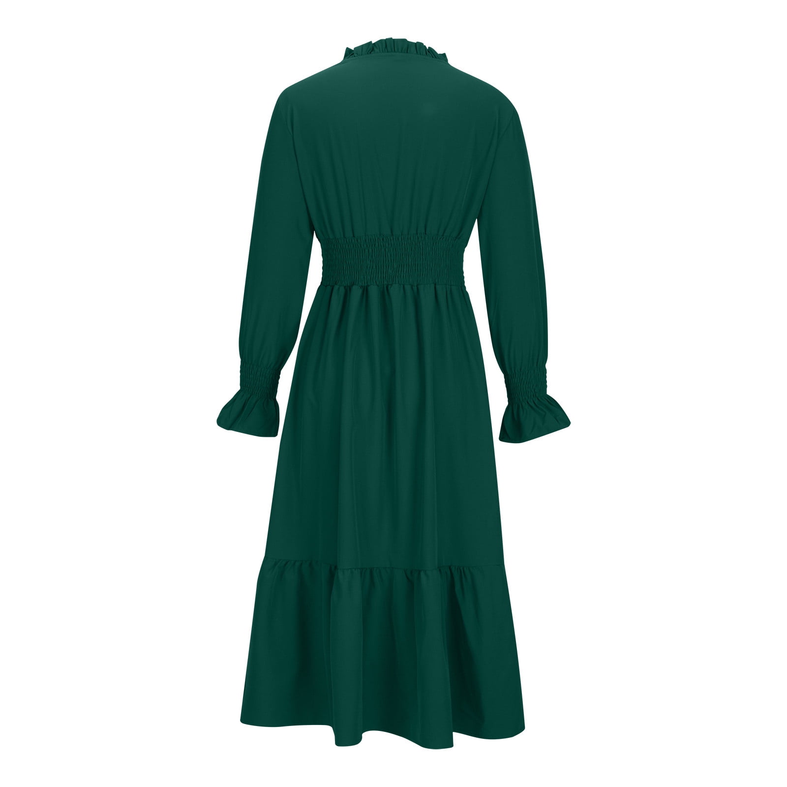Cascades Long Sleeve Tiered Dress サイズ3 100132_01.jpg