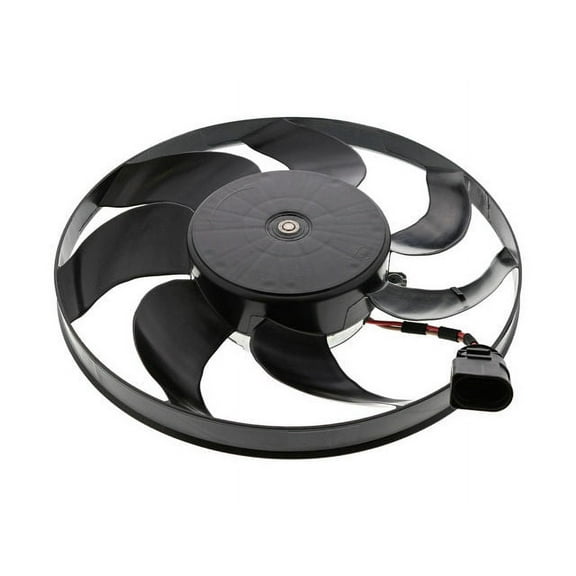 Right A/C Condenser Fan Assembly - Compatible with 2012 - 2016 Volkswagen Jetta 2013 2014 2015