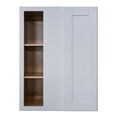 thumbnail image 2 of Sunny Wood Shw3036bc Shaker Hill 27" Wide X 36" Tall Blind Corner Single Door Wall Cabinet, 2 of 2