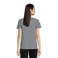 thumbnail image 3 of RealSize Women's Embellished Crewneck Tee with Short Sleeves, Sizes XS-3XL, 3 of 6
