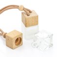 thumbnail image 4 of Ambientador para coche (3 unidades), botella vacía de perfume, rellenable, de cristal, 4 of 8