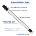 thumbnail image 3 of Shot Straw, Shot Tube Holder Drinks Straw for Beach Pool, Parties, Fits All Standard Bottles, , Dishwasher Safe, 3 of 5