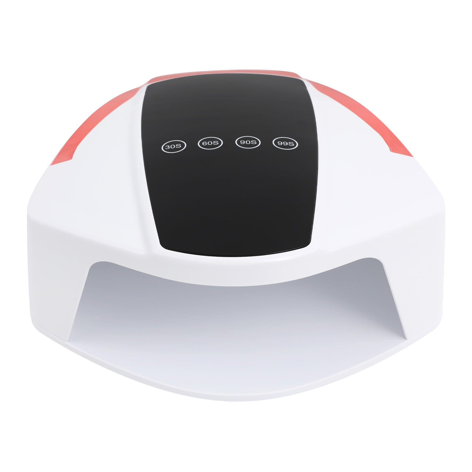 96W ABS Cordless Wireless Rechargeable LED Manicure Desk Lamp Automatic Sensor UV LED Nail Dryer White + Red + Black