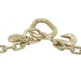 thumbnail image 6 of Grade 70 V-Chain Bridle Tow w/ 1/2" Slip Hook w/ Safety Latch & Grab Hooks at Pear Link - 3' Leg 4700 LBS WLL Tow Truck Chain for Trailer Wrecker Recovery Towing, 6 of 9
