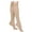 Beige, variant on Men’s & Women’s Essential Opaque 860 Open Toe Calf-High Socks w/Grip Top 30-40mmHg