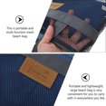 thumbnail image 3 of unbranded 2Ud Bolsa De Playa Azul Con Cremallera Y Malla Para Transporte Y Almacenaje, 3 of 6