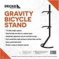 thumbnail image 4 of Decko Products DK41004 Heavy Duty Gravity Double Bike Stand, 4 of 5
