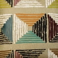 thumbnail image 3 of Cushion Covers For Couch, Beige 18"x18" (45x45 cm) Throw Pillow Covers, Faux Leather Printed Faux Leather Throw Pillows For Couch, Abstract Pattern Modern Style - Modern Tribal, 3 of 4