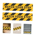 thumbnail image 5 of LOLIPPYY 2Pcs Adhesive Warning Tape Anti Slip Floor Sticker with Watch Your Step Words in Mixed Colors, 5 of 8