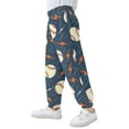 thumbnail image 4 of joogoo Baseballs with Lightning Boys' Sweatpants Jogger Pants 3T, 4 of 8