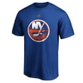 thumbnail image 2 of Men's Mathew Barzal Royal New York Islanders Team Authentic Stack Name & Number T-Shirt, 2 of 3