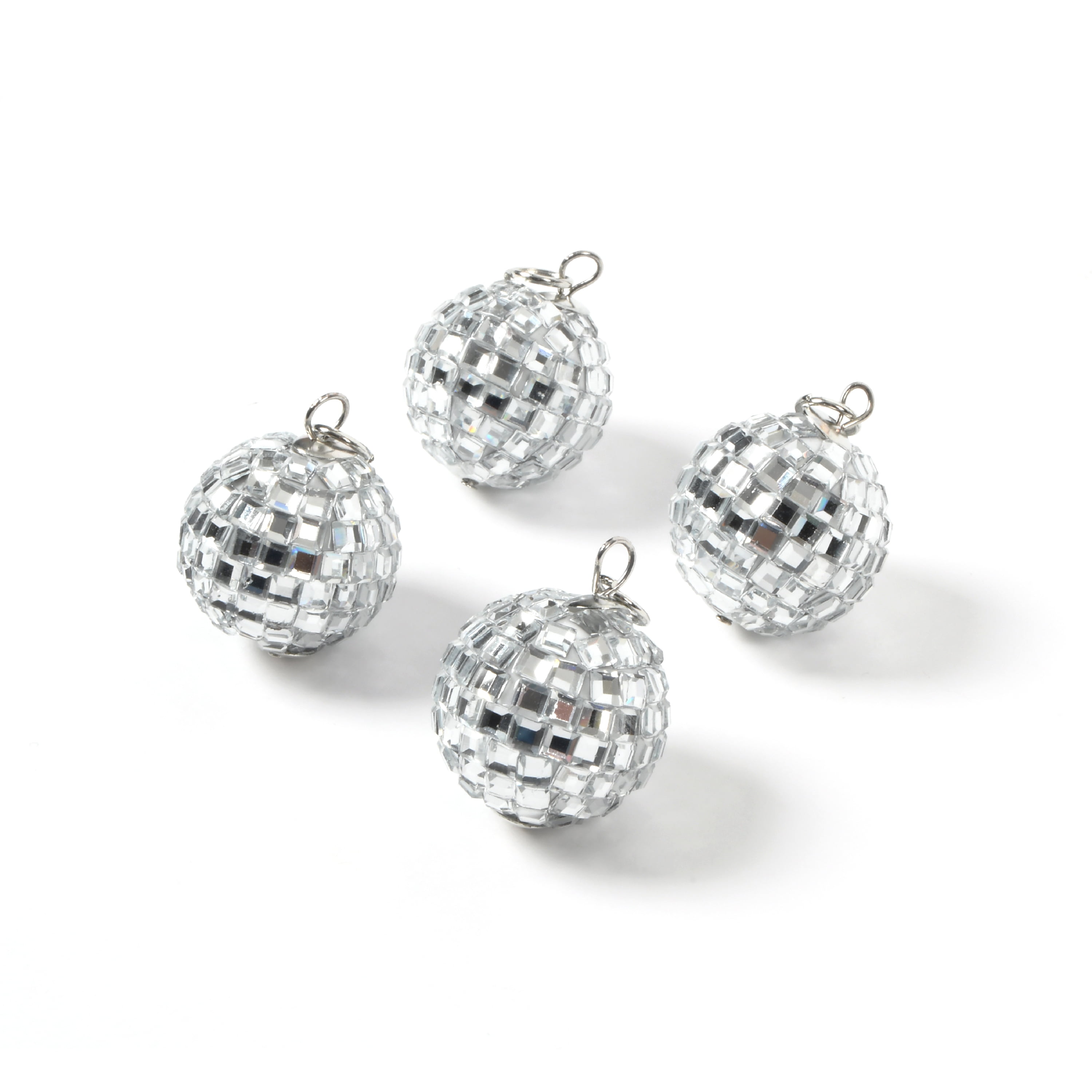 Blue Moon Beads Acrylic Disco Charms for DIY Jewelry Making 4-Piece